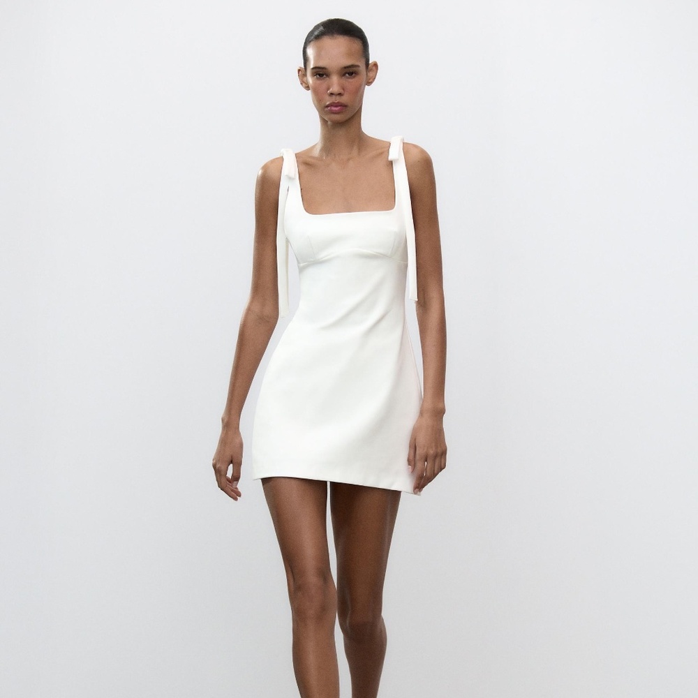 NWT Zara White Mini Dress